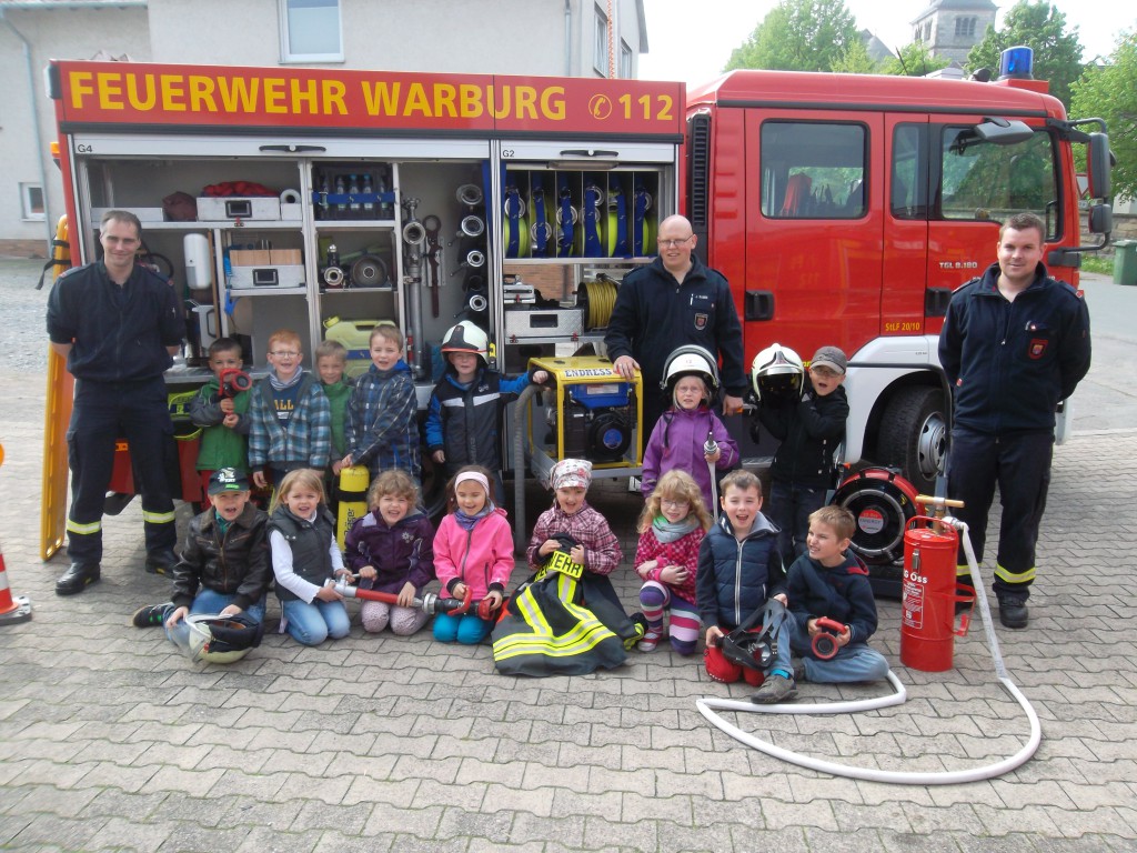 Vorschulkinder besuchen LG Ossendorf